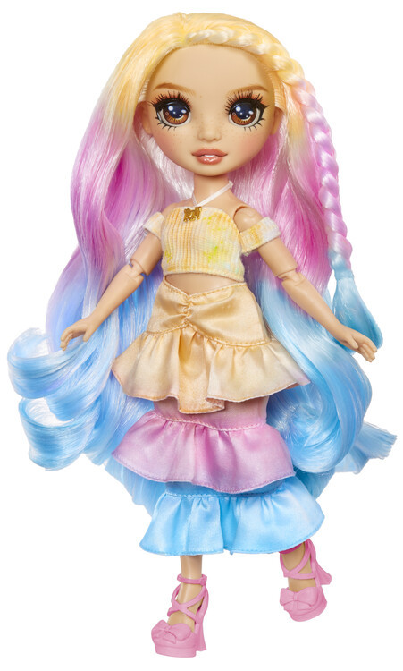 MGA Entertainment Rainbow High - WaterColor & Create Dolls - Brown Eyes