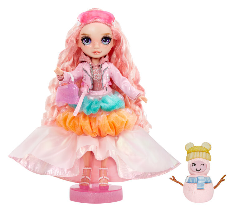 MGA Entertainment Rainbow High - Winter Wonderland Doll - Bella (Pink)