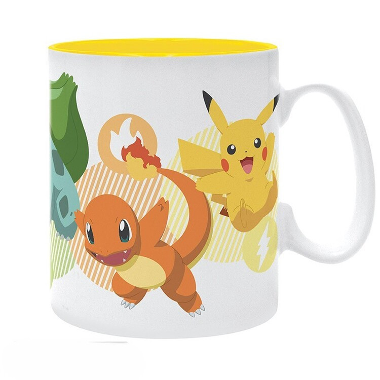 ABY STYLE Hrnek Pokemon - Pikachu & Starters, 0,32 l
