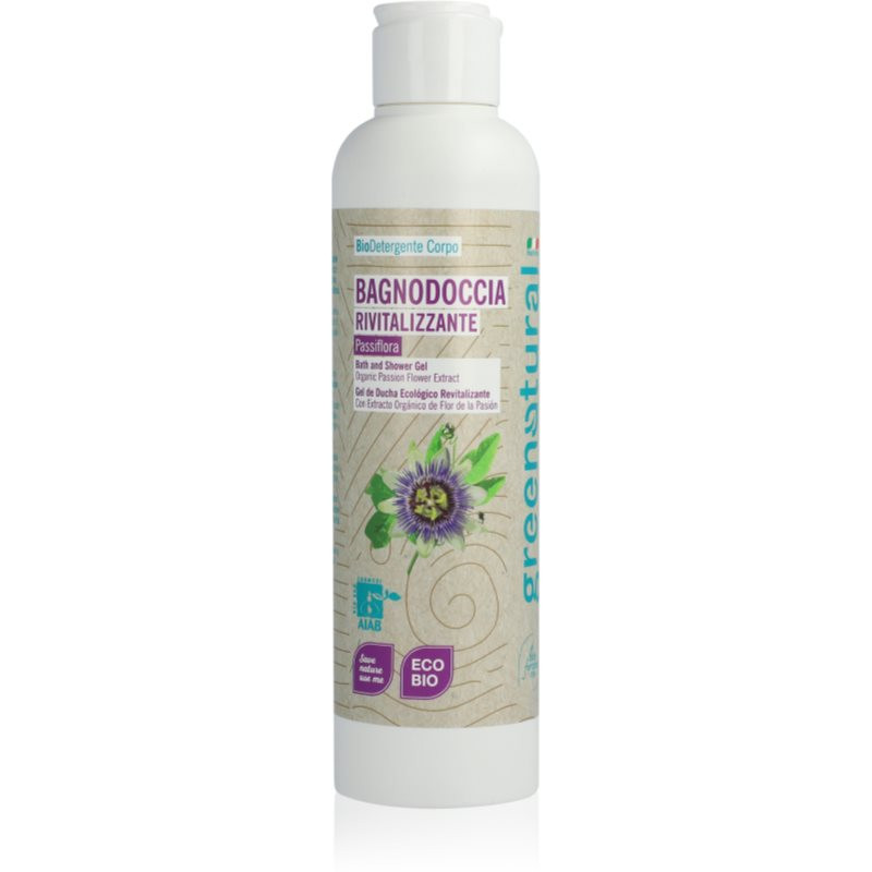 Greenatural Body Wash Maracuja & Passion Fruit revitalizační sprchový gel 250 ml