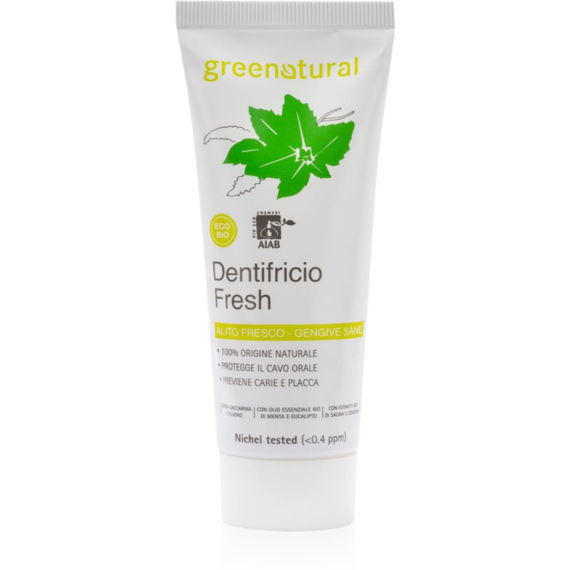 Greenatural Toothpaste Mint & Eucalyptus zubní pasta 75 ml