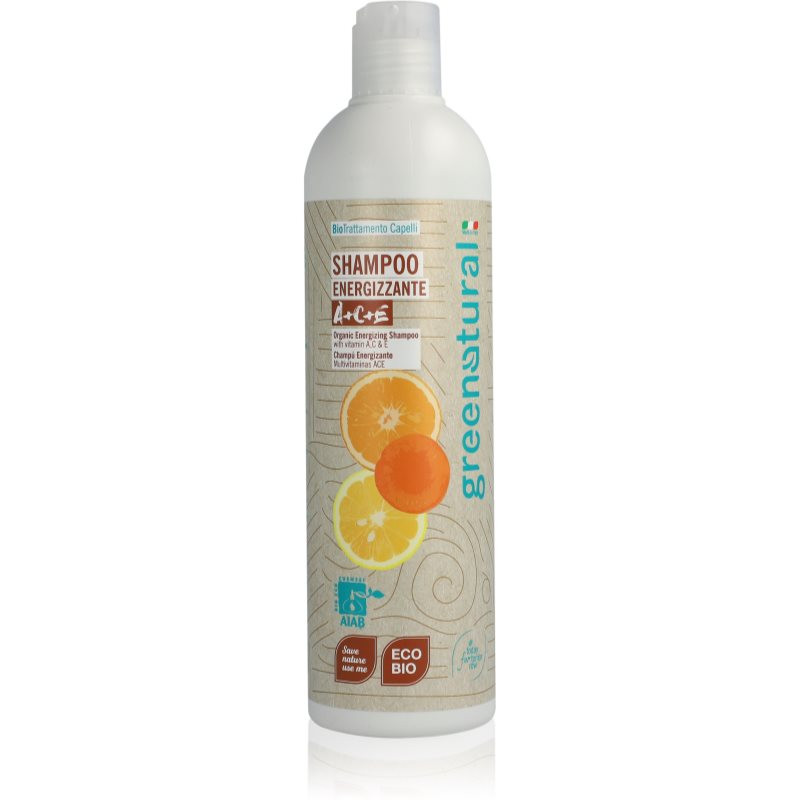 Greenatural Shampoo with Vitamins A,C & E jemný šampon s vitamíny 400 ml