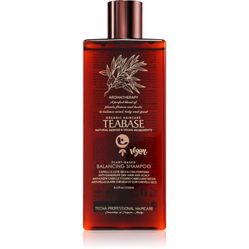 Tecna Teabase Balancing Shampoo posilující šampon pro poškozené vlasy 250 ml