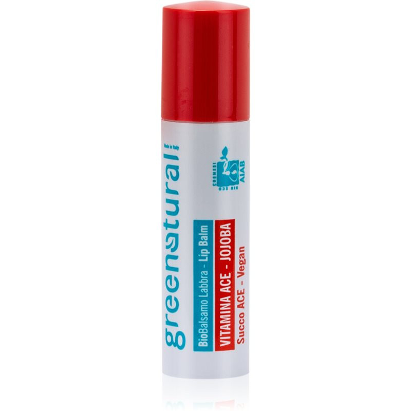 Greenatural Lip Balm balzám na rty s vitamíny A, C, E, Aloe Vera 5,7 ml