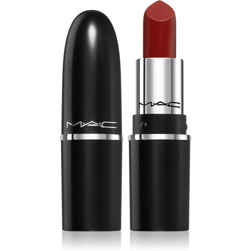 MAC Cosmetics MACximal Sleek Satin Lipstick Mini saténová rtěnka pro dokonalý vzhled odstín DUBONNET 1,8 g