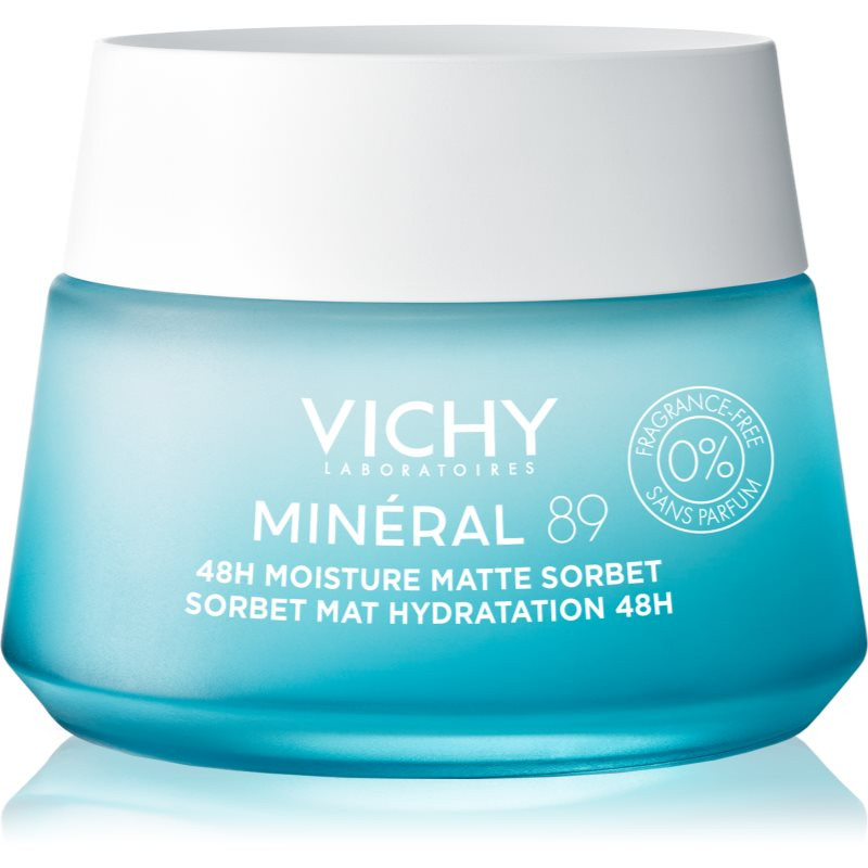 Vichy Minéral 89 Moisture Matte Sorbet hydratační matující sorbet 50 ml