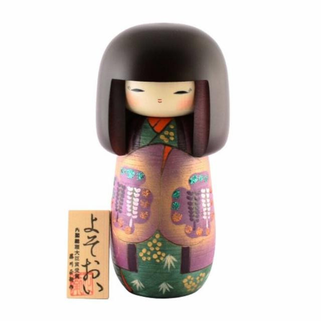Japonská panenka Kokeshi Yossoi,  20 cm