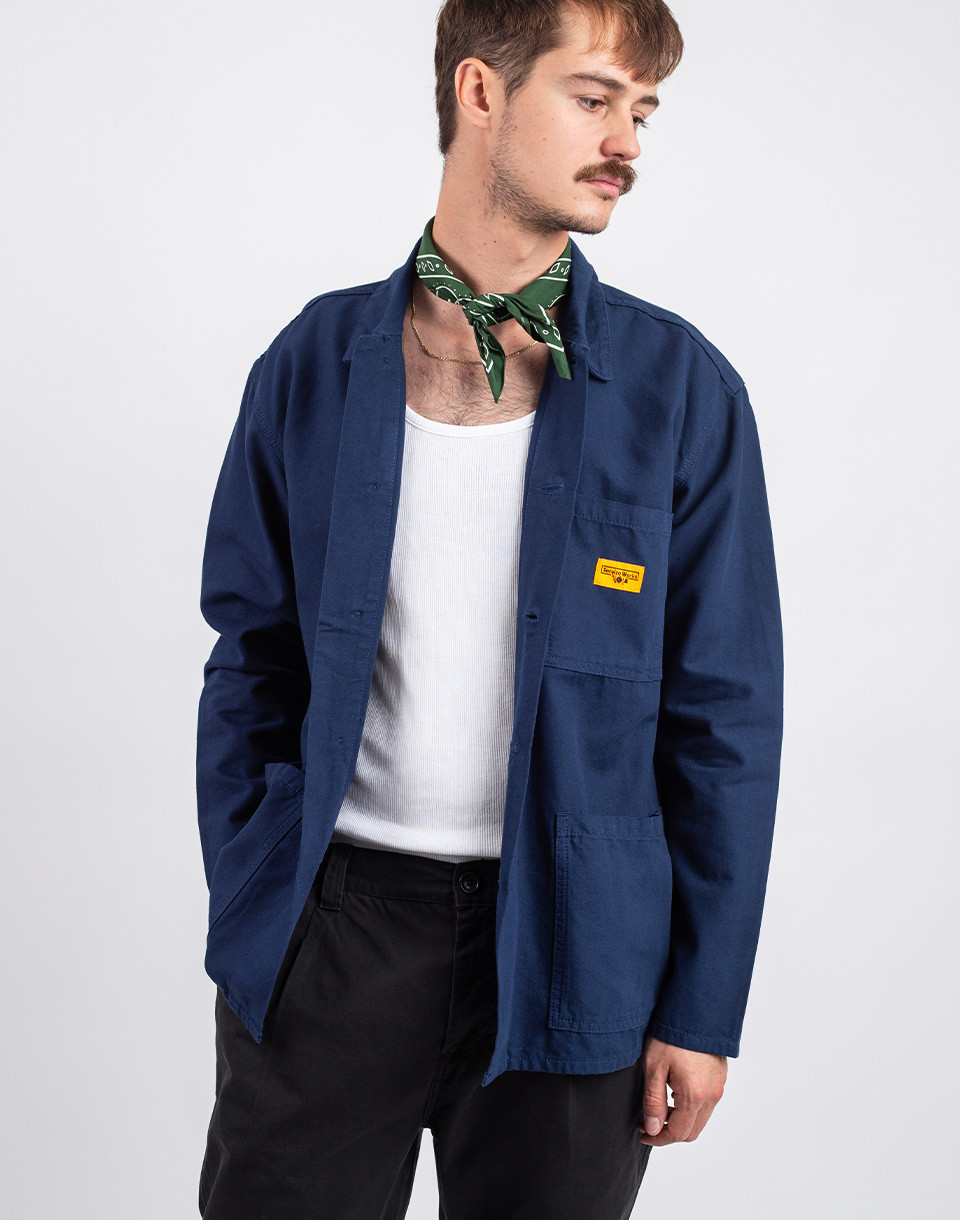 Service Works Canvas Coverall Jacket NAVY M