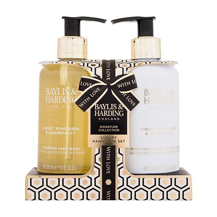 Baylis & Harding Sweet Mandarin & Grapefruit Signature Collection Set : tělové mléko Sweet Mandarin & Grapefruit 300 ml + tekuté mýdlo Sweet Mandarin & Grapefruit 300 ml pro ženy