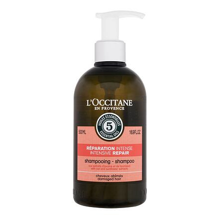 L'Occitane Aromachology Intensive Repair regenerační šampon pro poškozené vlasy 500 ml pro ženy