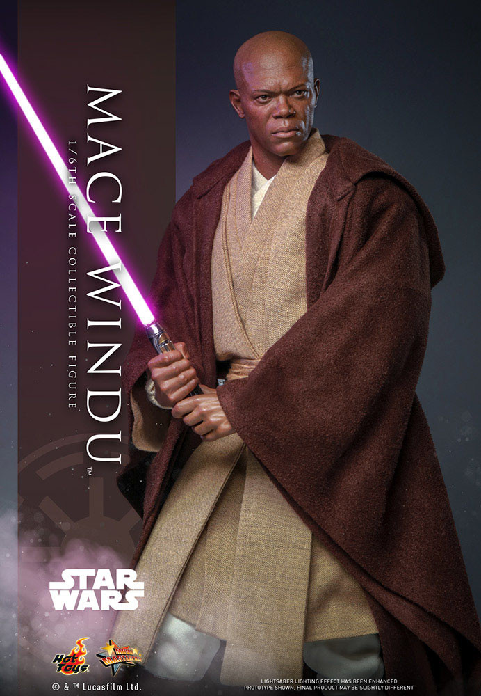 Hot Toys | Star Wars Episode II - sběratelská figurka Mace Windu 32 cm