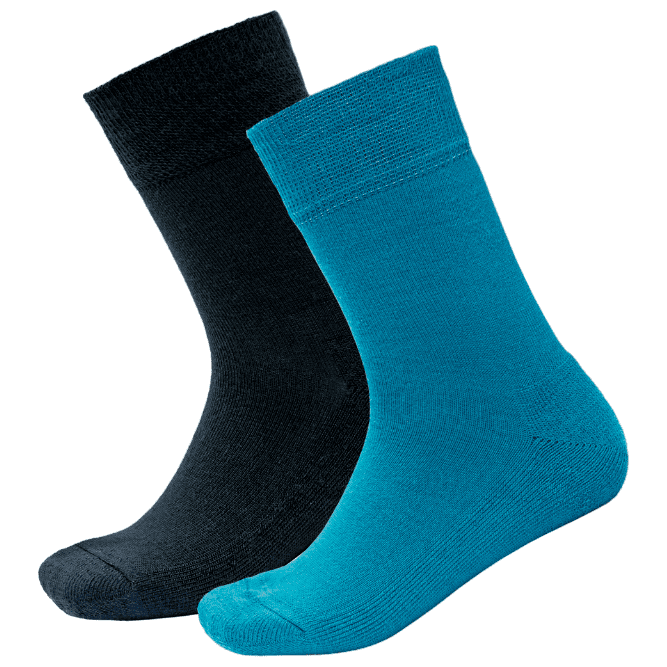 Dětské ponožky Devold Daily Merino Medium Sock 2Pk Kid Velikost ponožek: 25-27 / Barva: modrá