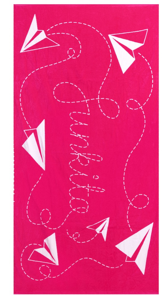 Funkita Paper Pink Cotton Towel