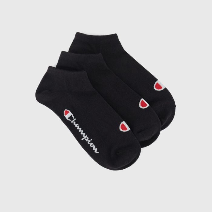 Low Cut Socks 3Pack Black M - Champion