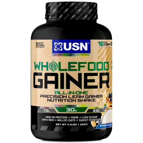 USN Wholefood Gainer All In One 2000 g banana blueberry pancake