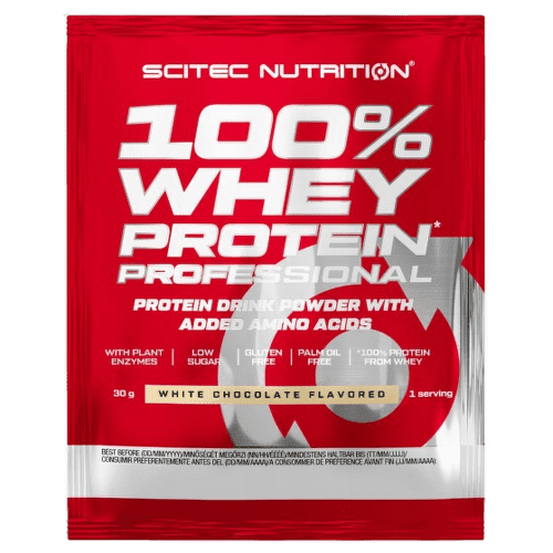 Scitec Nutrition 100% WP Professional 30 g white chocolate
