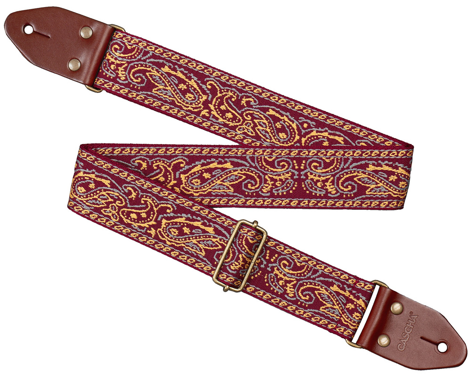 Cascha CGS-JW2 Guitar Strap Jacquard - Paisley