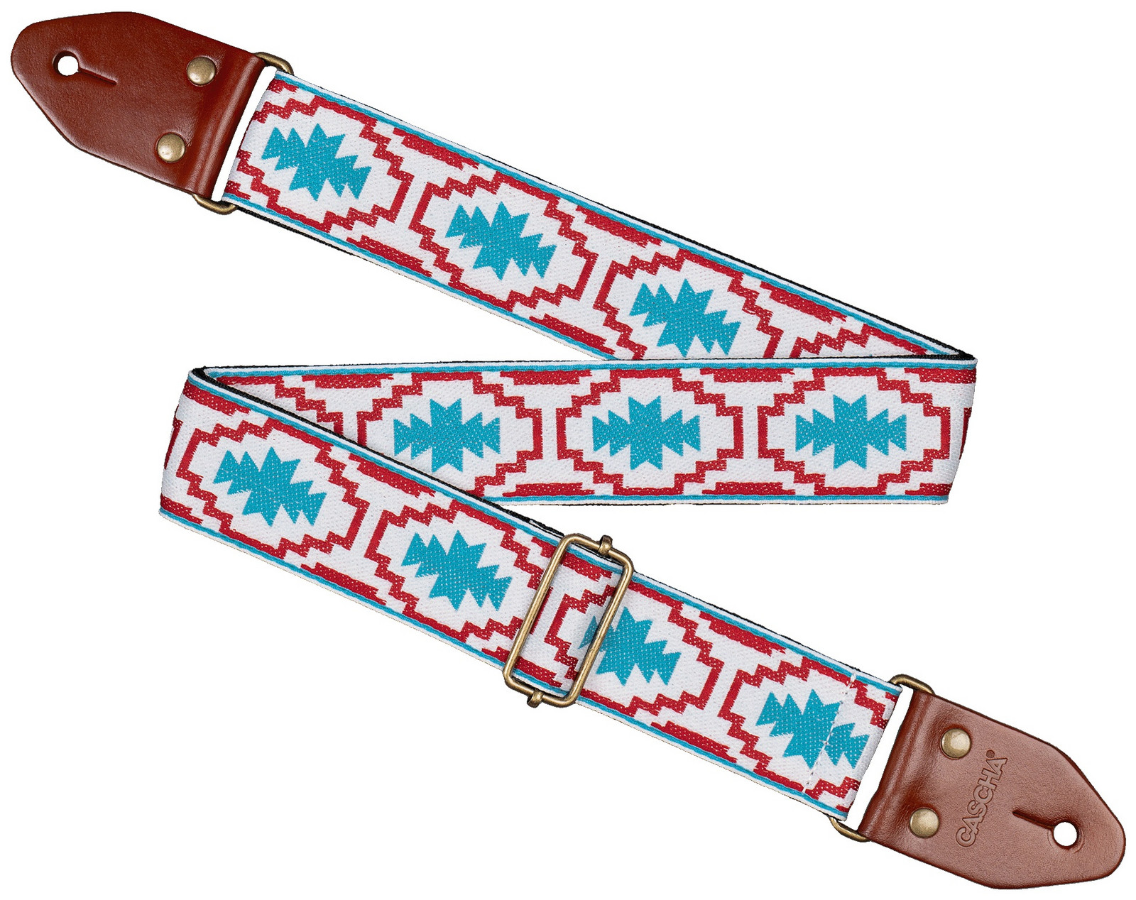 Cascha CGS-JW4 Guitar Strap Jacquard - Inca