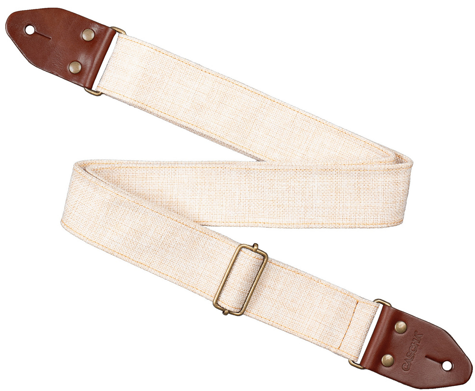 Cascha CGS-CD2 Guitar Strap Cotton - Beige Linen