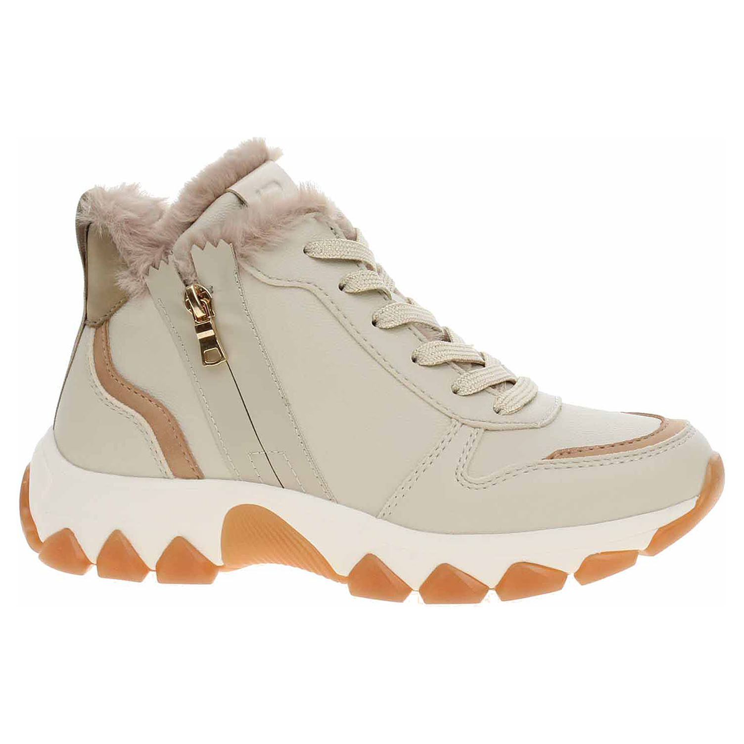 Ecco Dámská kotníková obuv Bagatt D31-AJL50-5055 beige-light brown 22401288