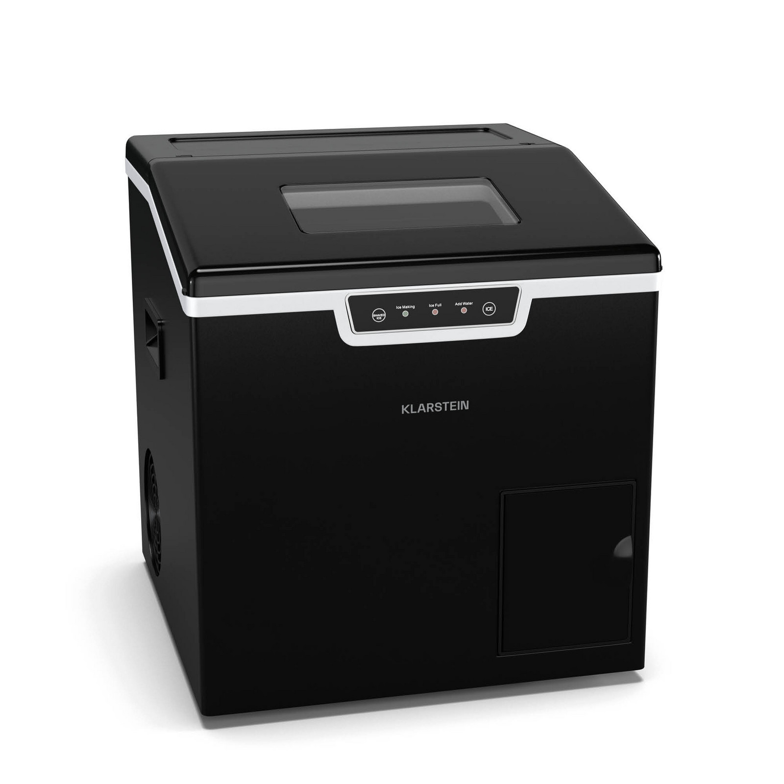 Klarstein Icefestival Cube průmyslový výrobník kostek ledu | 400W | 1,8 litru | 20 kg/24 h
