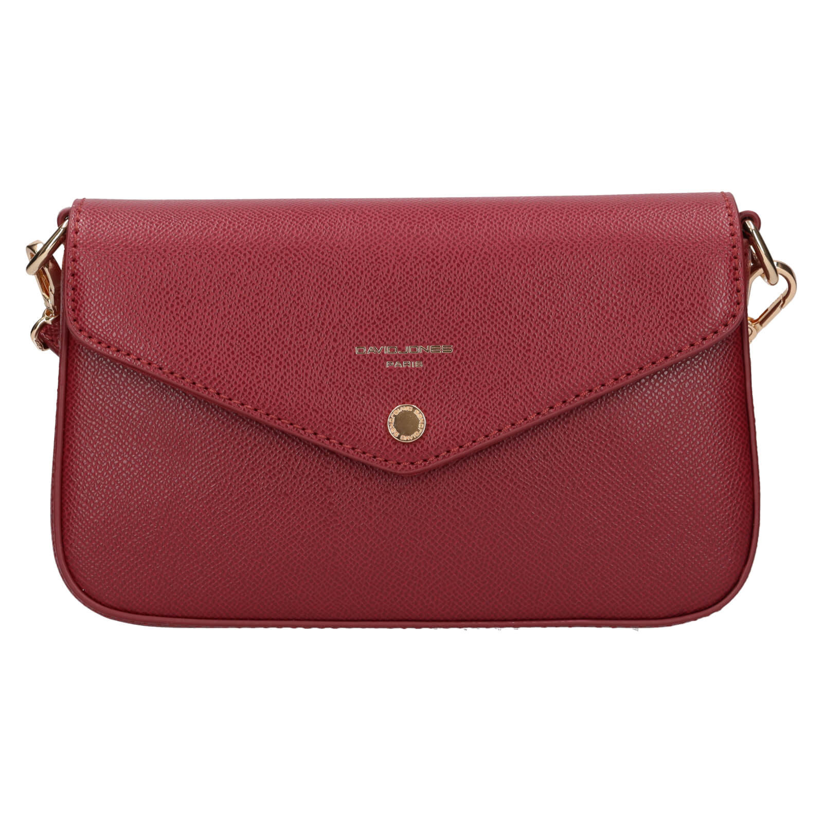 Dámská crossbody kabelka David Jones Sheena - vínová