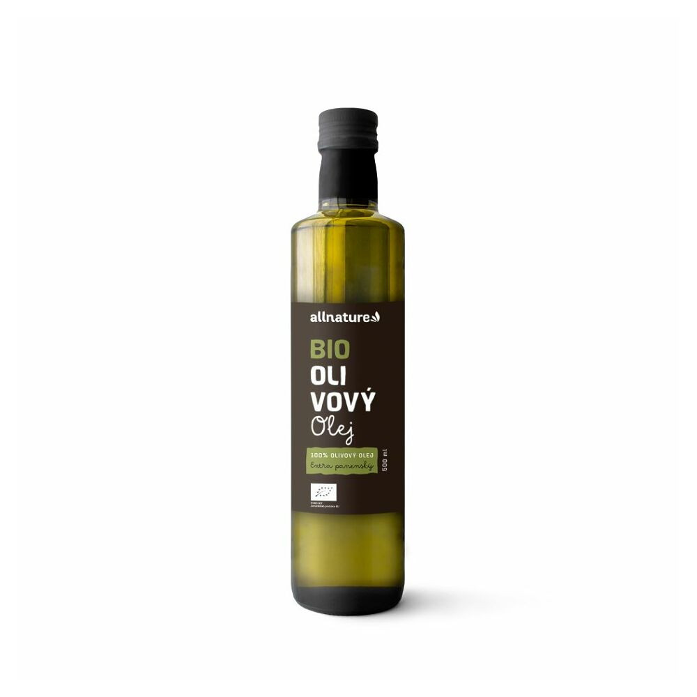 ALLNATURE Extra panenský Olivový olej 500 ml BIO, poškozený obal