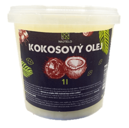 NAJTELO Kokosový olej 1000 ml, poškozený obal