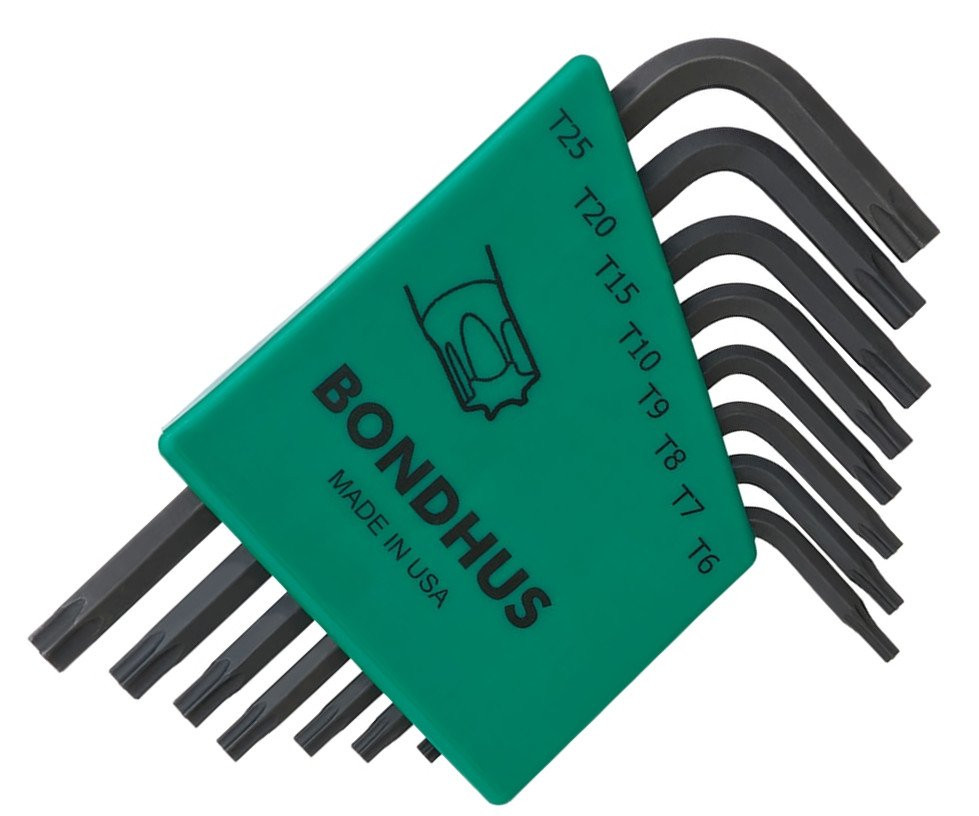 Sada torx klíčů 8ks T6-T25 TLXS8S Bondhus 31732