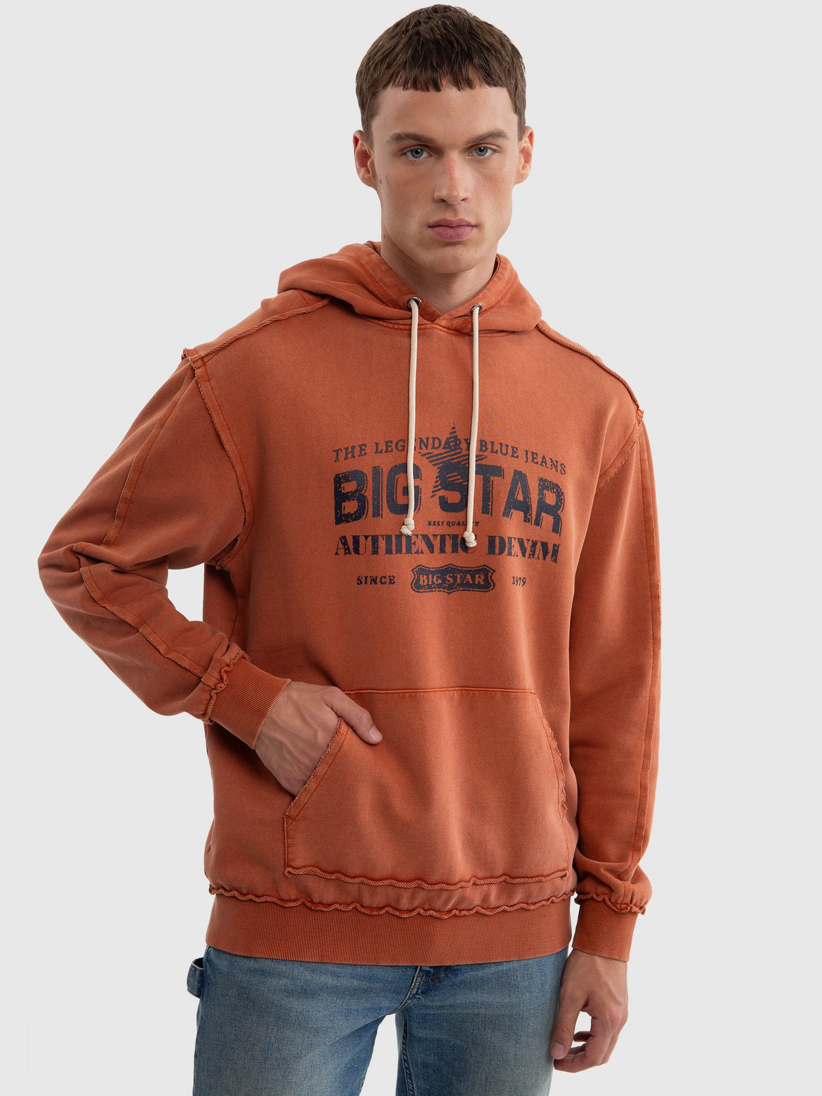 Big Star Man's Hoodie 173217 704