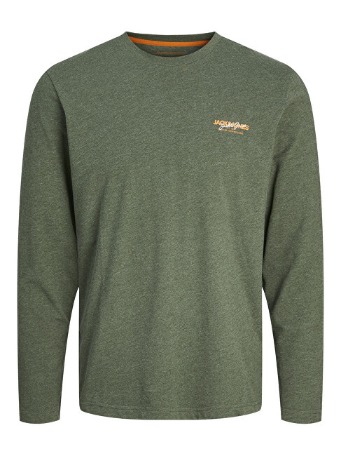 Jack&Jones Pánské triko JJALVIS Standard Fit 12259735 Kombu Green S