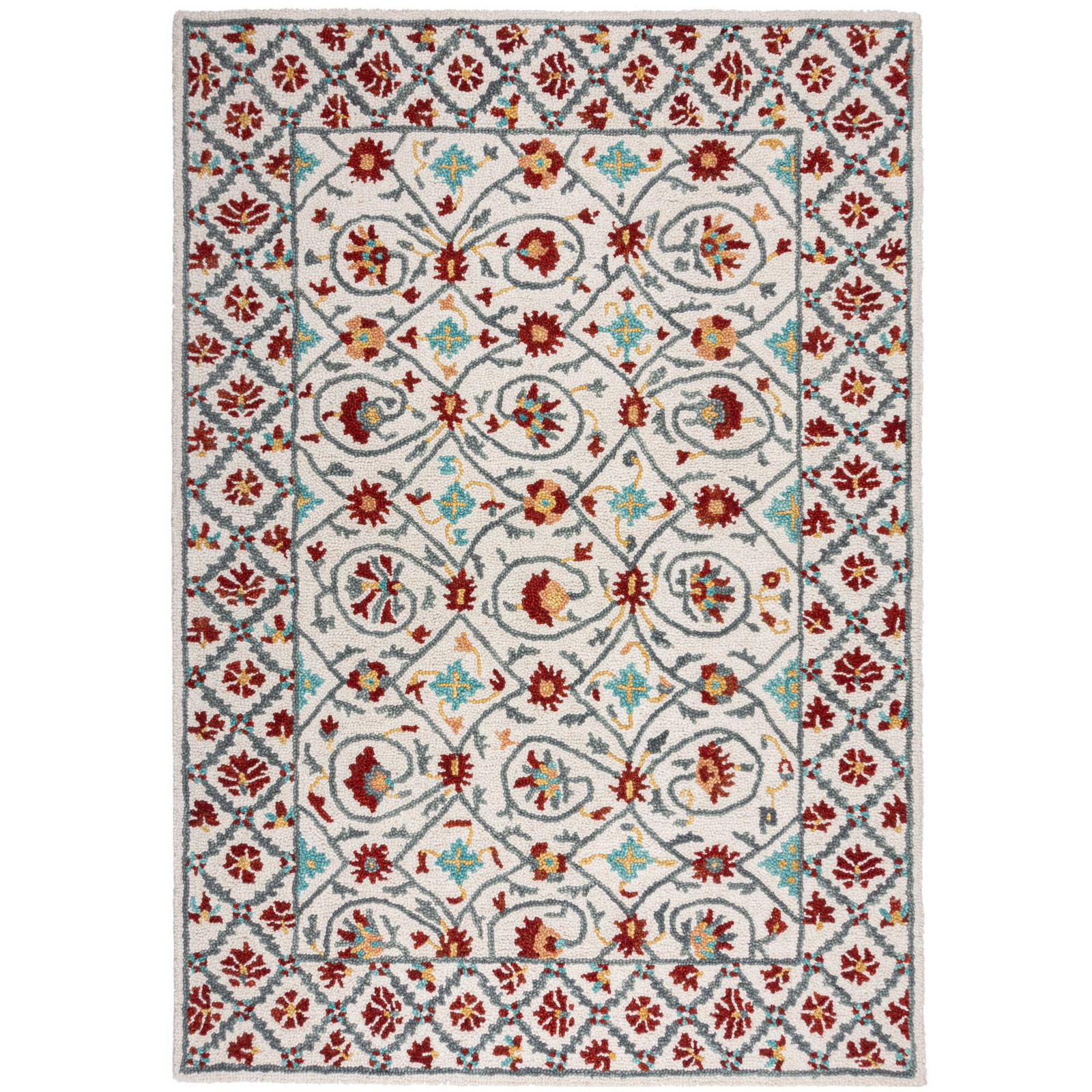 Kusový koberec Wool Loop Iris Red/Blue - 120x170 cm Flair Rugs koberce
