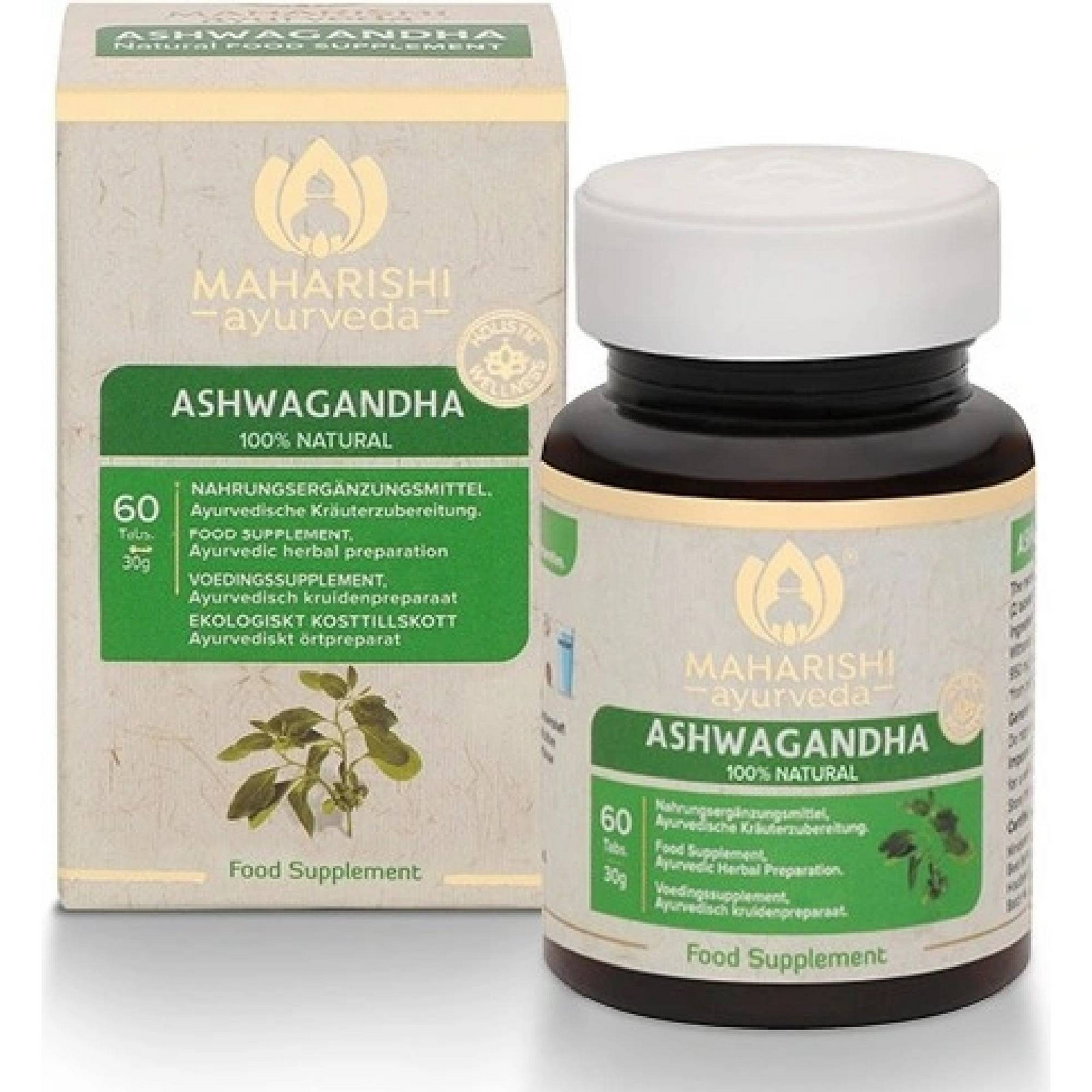 BIO Ashwagandha, 60 tablet, Maharishi Ayurveda