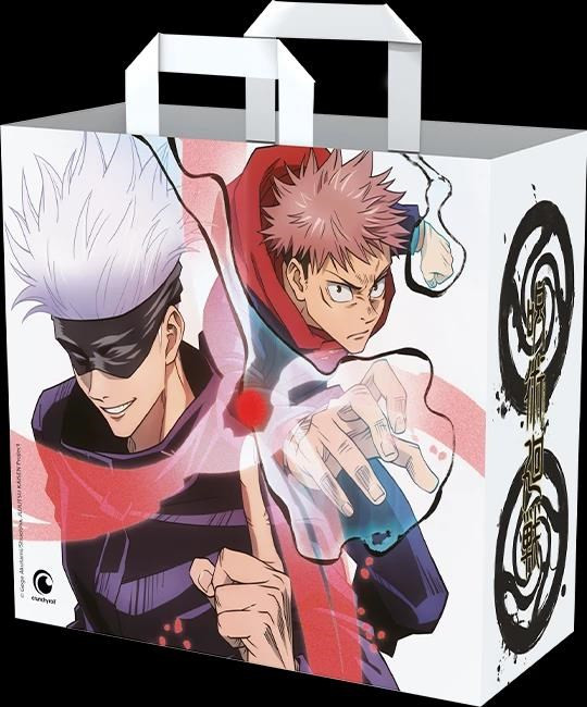 Konix Jujutsu Kaisen white Shopping Bag