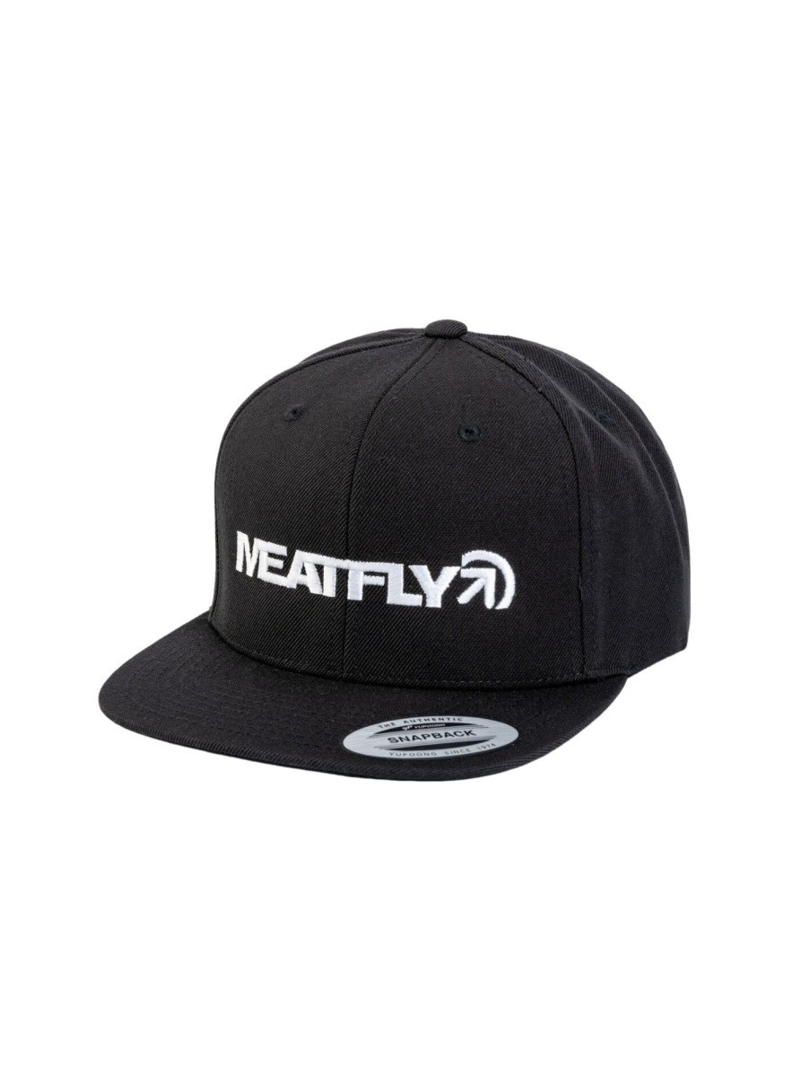 Kšiltovka meatfly skipper snapback černá/bílá one size