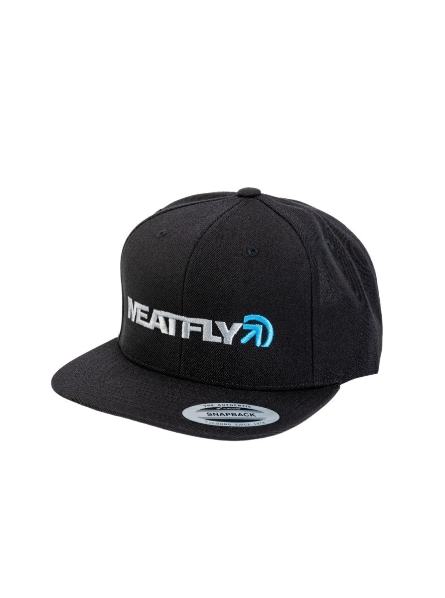 Kšiltovka meatfly skipper snapback šedá/černá one size