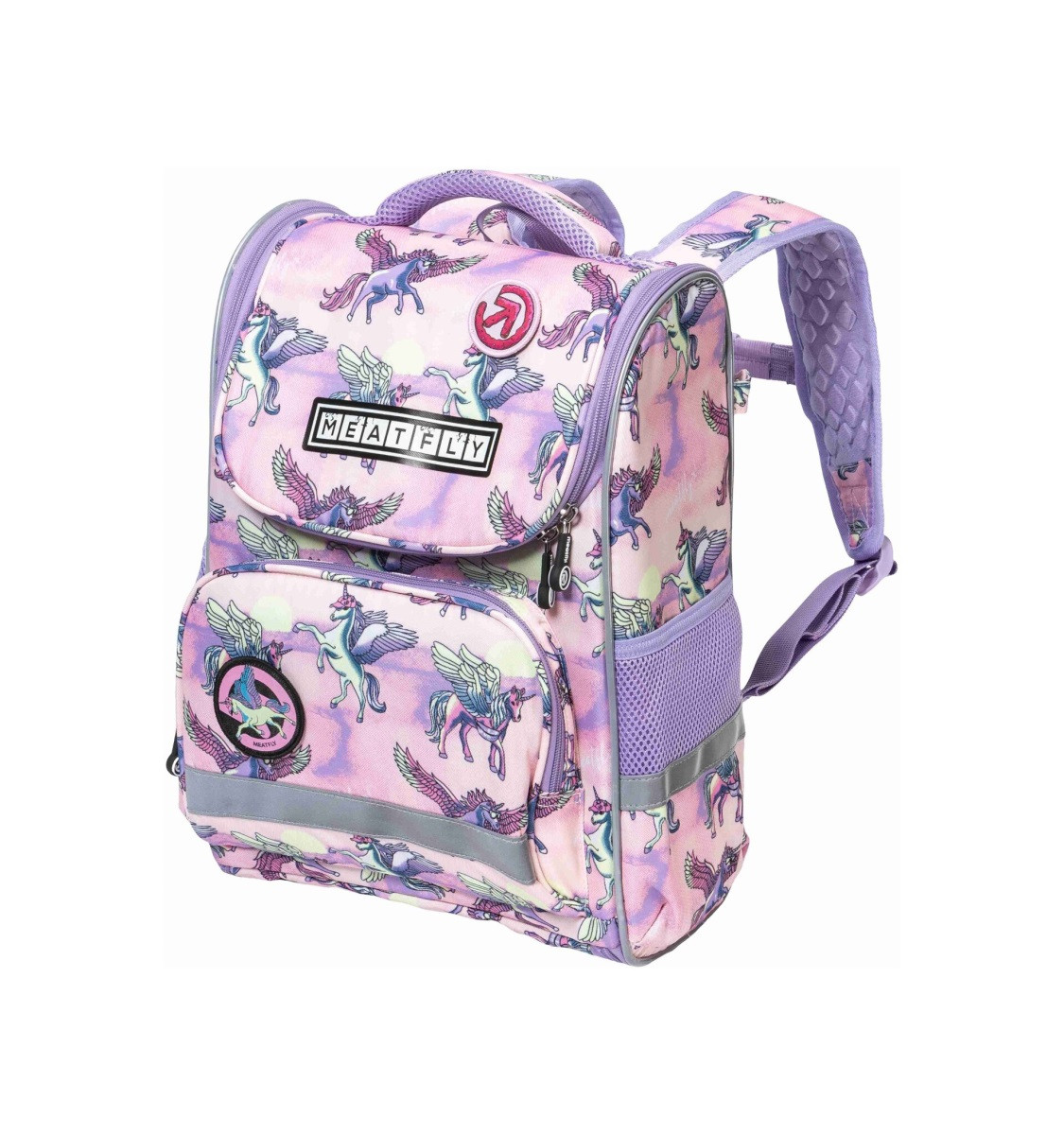 Školní aktovka meatfly alex fialová one size