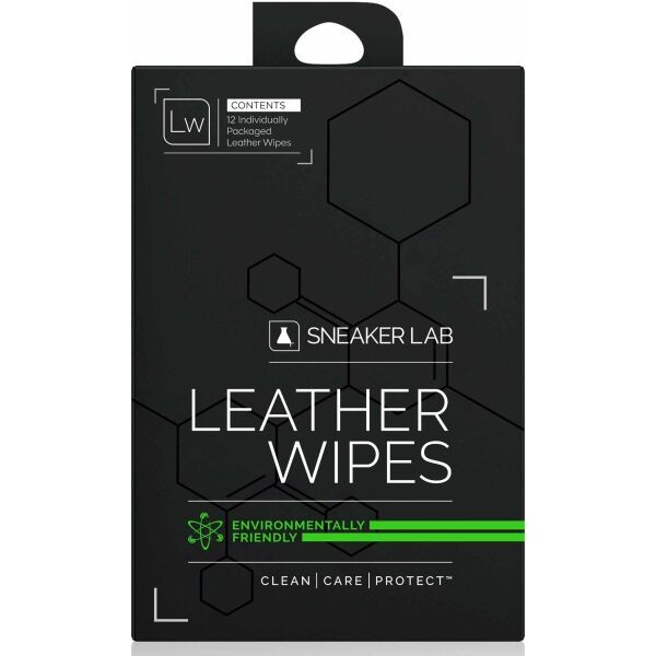 SNEAKER LAB LEATHER WIPES 12 PACK Čisticí ubrousky na kožené boty, bílá, velikost