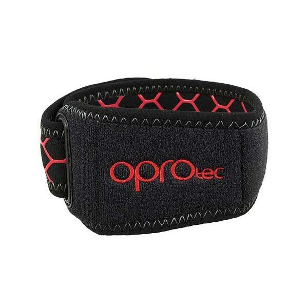 Opro TEC IT BAND STRAP Bandáž nad koleno, černá, velikost