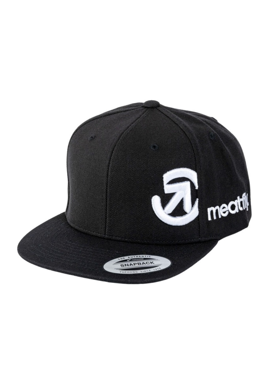 Kšiltovka meatfly jacob snapback černá one size