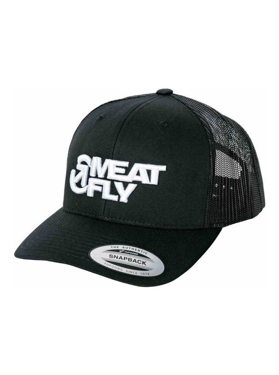 Kšiltovka meatfly setty trucker černá one size