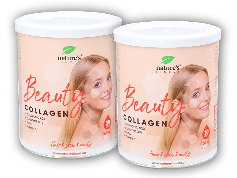 Nature's Finest 2x Beauty Collagen with hyaluron Q10 biotin and vitamin C 150g