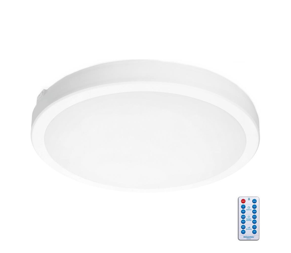 LED Koupelnové stropní svítidlo se senzorem NAIROS LED/36W/230V IP65 bílá + DO