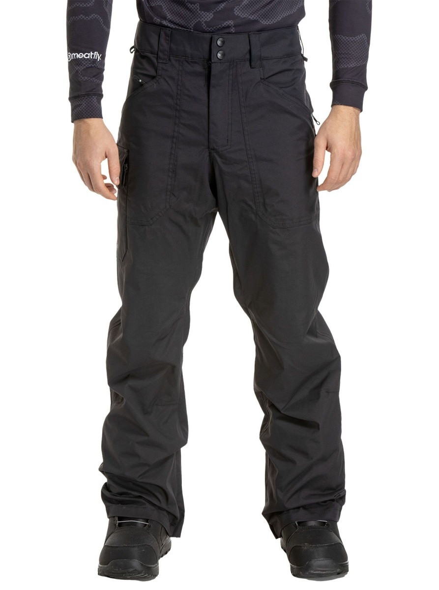 Pánské snb & ski kalhoty meatfly oggy černá s