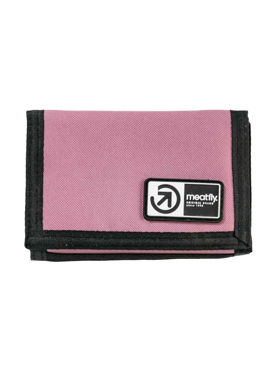 Peněženka meatfly dewey starorůžová one size