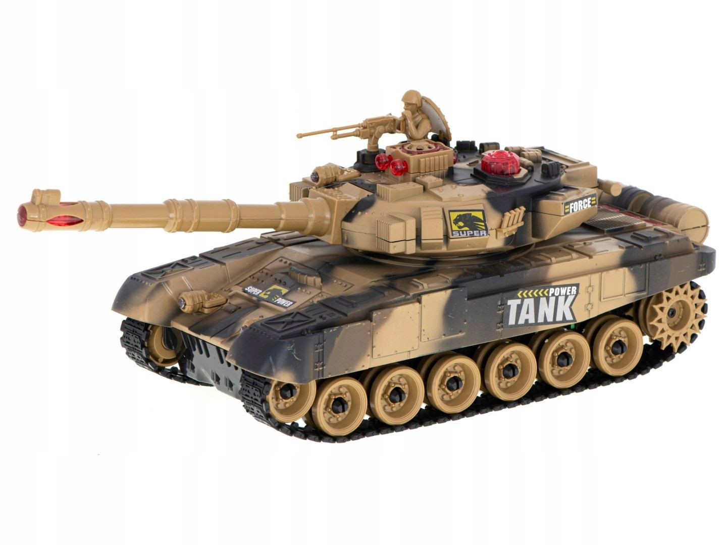 Huina Toys Infra RC tank T-80 No.9995 Desert camo 2,4 GHz, RTR 1:16