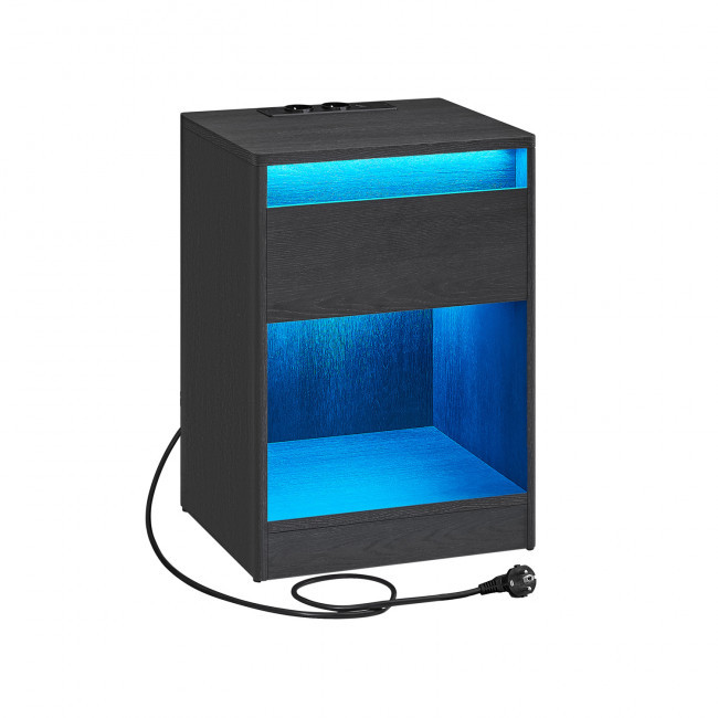 Noční stolek s LED osvětlením LET618T22