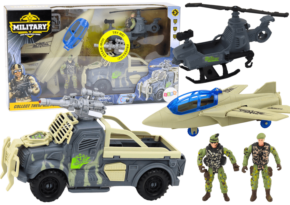 mamido Sada vojenských bojových vozidel s příslušenstvím