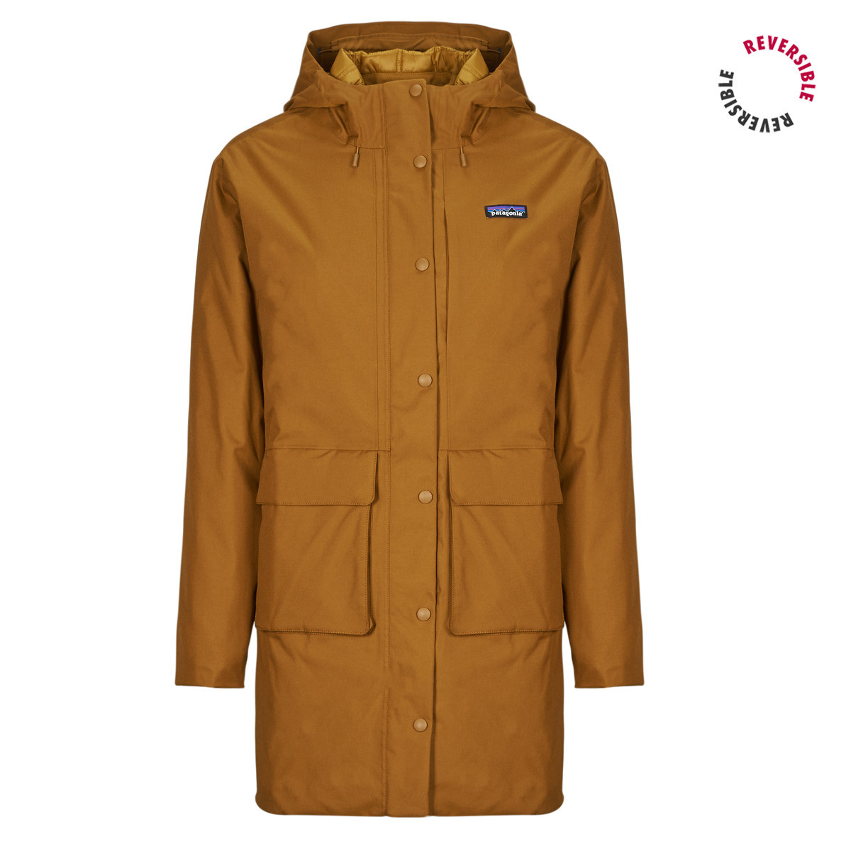 Patagonia W's Pine Bank 3-in-1 Parka Hnědá