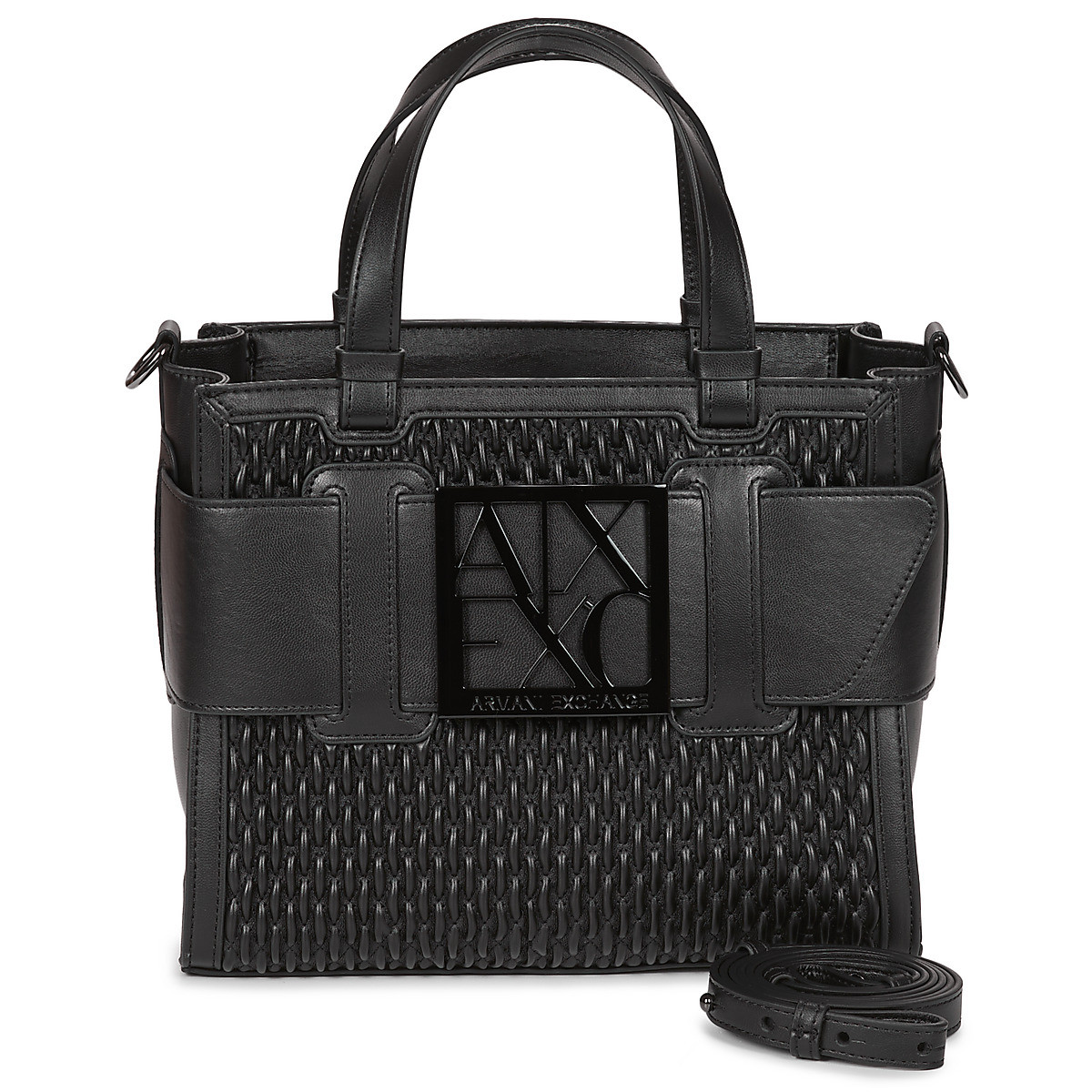 Armani Exchange  MEDIUM TOTE - WOMAN'S BIG TOTE  Černá